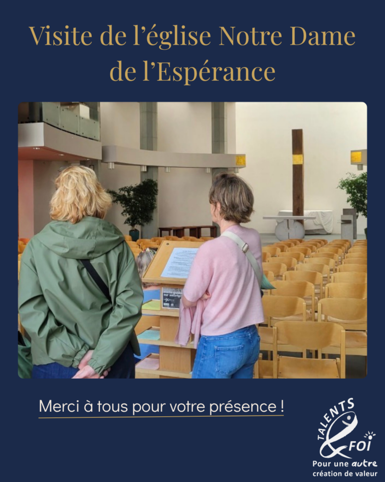Lire la suite à propos de l’article Visite de l&rsquo;église Notre-Dame de l&rsquo;Espérance